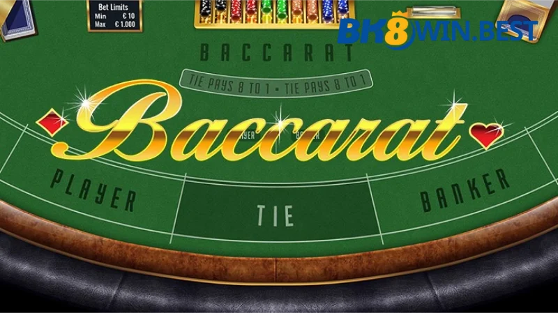 Luật chơi baccarat BK8